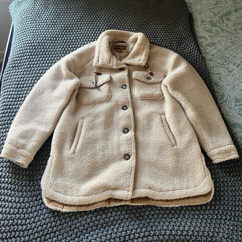 Cream Sherpa Jacket Ugg